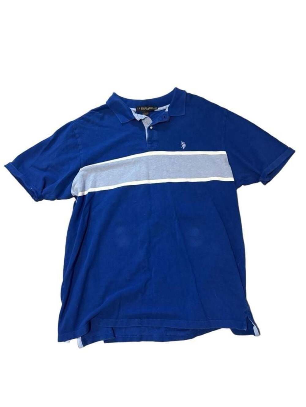 U.S. Polo Assn. Men's Blue Short Sleeve shirt
-Mens size XXL